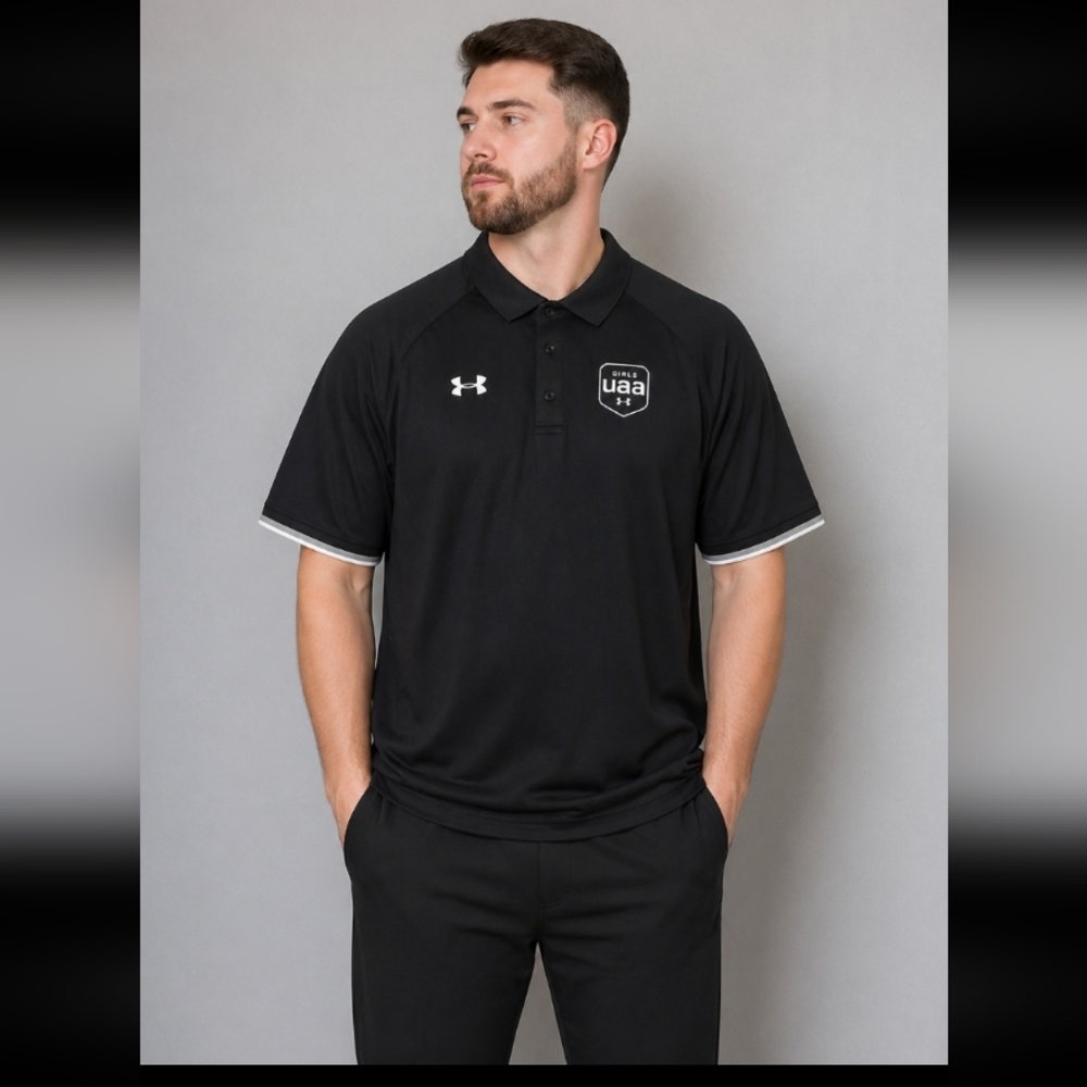 UNDER ARMOUR Men's Girls UAA Branded Polo 4XL